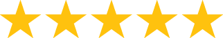 5 out of 5 star customer rating